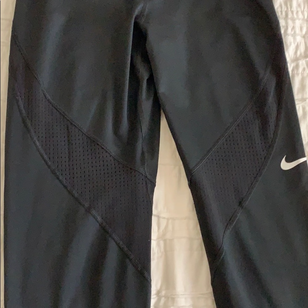 Nike pro with mesh leggings